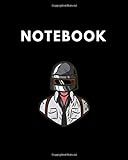 NoteBook: Pubg Notebook Merch Playersunknown Notebook for school kid - Size (8 x10) 120 Pages With Lined and Blank Pages - Perfect for Journal - ... Gift For Kids .College Ruled Lined Pages Book