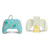 Verbesserter kabelgebundener PowerA-Controller für Nintendo Switch – Animal Crossing, Gamepad & Joy-Con-Komfortgriff für Nintendo Switch – Animal Crossing, Spiele-Controller, Nintendo Switch Lite