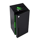 XBOX Series X Mini Kühlschrank leise - 10 Liter Fassung / 12 Dosen für Zimmer & Auto geeignet, Mini Fridge X Box, Minikühlschrank lautlos, Kühlschrank klein