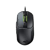 Roccat Kain 100 AIMO RGB Gaming Maus ohne Mauspad (8.500 Dpi Pro-Optic R8, 89G leicht, Titan Click Technologie), schwarz