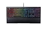 Razer Ornata V2 - Gaming Tastatur mit mecha-membranen Hybrid-Schaltern (Multifunktionaler Drehregler und Medientasten, voll programmierbar, RGB Chroma) QWERTZ | DE-Layout, Schwarz