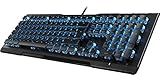 Roccat Vulcan 80 - Mechanische Gaming Tastatur, blaue LED Einzeltastenbeleuchtung, Roccat Titan Switches, Aluminiumoberfläche, Multimedia-Tasten