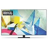 Samsung QLED 4K Q80T 138 cm (55 Zoll) (Quantum Prozessor 4K, Direct Full Array, Quantum HDR 1500) [Modelljahr 2020]