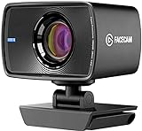 Elgato Facecam - Full-HD-Webcam (1080p60) für Streaming, Gaming, Videokonferenzen, Sony-Sensor, fortgeschrittene Lichtkorrektur, Bedienung wie bei einer DSLR, für OBS, Zoom, Teams und mehr, für PC/Mac