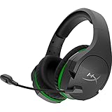 HyperX CloudX Stinger Core – Kabelloses Gaming-Headset für Xbox Serie X|S und Xbox One, Ohrpolster aus hochwertigem Kunstleder und Memory-Schaum, Mikrofon mit Rauschunterdrückung, Mikrofonüberwachung