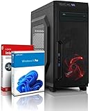 Ryzen7 Gaming PC mit 3 Jahren Garantie! AMD Ryzen7 4700 16-Thread Prozessor, 4 GHz | 16GB | 512 GB SSD | Geforce GTX 1660 6 GB DDR6 | DVD±R/RW | Win11 Pro | WLAN | 6x USB 3.0 | MS Office #6928