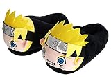 CoolChange Kuschelig warme Hausschuhe mit Gesicht für Naruto Uzumaki Fans