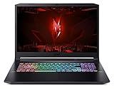 Acer Nitro 5 (AN517-54-961E) Gaming Laptop | 17.3' FHD 144 Hz Display | Intel Core i9-11900H | 32GB RAM | 1TB SSD Speicher | NVIDIA RTX 3070 Grafik | QWERTZ Tastatur | Windows 11, Schwarz