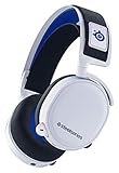 SteelSeries Arctis 7P Wireless - Verlustfreies kabelloses 2.4 GHz Gaming Headset - Für PlayStation 5 und PlayStation 4 - Weiß