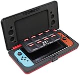 Amazon Basics - Hartschalenetui für Nintendo Switch, Rot