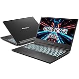 Gigabyte G5 Gaming Laptop, Intel Core i5 11400H, GeForce RTX 3060, 15,6' 144Hz Display, DOS G5 KD-52DE123SD, Schwarz