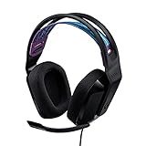 Logitech G335 Kabelgebundenes Gaming-Headset, Flip-to-Mute-Mikrofon, 3,5 mm Audioanschluss, Memory-Schaum-Ohrpolster, Leicht, Kompatibel mit PC, PlayStation, Xbox, Nintendo Switch - Schwarz