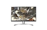 LG 27UK650-W 68,58 cm (27 Zoll) UHD 4K IPS Monitor (HDR10, AMD Radeon FreeSync, 99%sRGB, DAS Mode), schwarz weiß