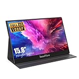 Portable Monitor, InnoView 15,8 Zoll Tragbarer Monitor Mobiler IPS Bildschirm, FHD 1920x1080 HDR USB C Monitor mit Type-C HDMI Anschluß, für Laptop/Handy/PC/Xbox/PS/Switch/MacBook, mit Schutzhülle