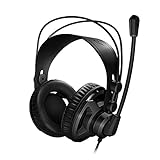 Roccat Renga Boost Studio Grade Over-Ear Stereo Gaming Headset (Multi-Plattform-Unterstützung für PC/PS4/Mobile/Tablet) schwarz