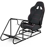 CO-Z Rennsimulations-Stühle mit Lenkradständer Lenkrad Ständer Rennsimulator Raceseat Spielsitzacing Simulator für PS4 PS3 Xbox One Xbox 360 Logitech und Thrustmaster Cockpit Driving Racing Wheel