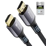 Stouchi HDMI 2.1-Kabel 2m Zertifiziertes, 10K 8K Ultra HD 48 Gbit/s Hochgeschwindigkeit 10K 8K120 4K120 144 Hz RTX 3080 eARC HDR10 4:4:4 HDCP 2.2&2.3 Dolby Kompatibel mit Roku TV/PS5/Xbox-Serie X/LG