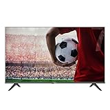 Hisense 32AE5500F 80 cm (32 Zoll) Fernseher (HD, Triple Tuner DVB-C/ S/ S2/ T/ T2, Smart-TV, Frameless, Prime Video, Netflix, YouTube, DAZN),schwarz