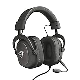 Trust Gaming Headset GXT 414 mit Mikrofon für PS4, PS5, PC, Nintendo Switch, Xbox Series X, Xbox One - Zamak Kabelgebundene Gaming-Kopfhörer mit Einstellbarer Kopfbügel - Schwarz