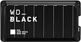 WD_BLACK P50 Game Drive SSD 4 TB externe SSD (SuperSpeed USB 3.2 Gen 2x2, stoßfest, Lesegeschwindigkeiten bis 2000 MB/s) Schwarz - auch kompatibel mit PC, Xbox und PS5