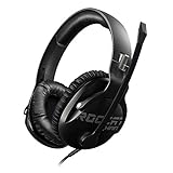 ROCCAT Khan Pro - Hi-Res Esports Gaming Headset (Stereo 3,5 mm, Superleichte 230 g, Multiplattform Kopfhörer für PC/Mac/Playstation 4/Xbox One/Nintendo Switch/Android/iOS/VR) schwarz
