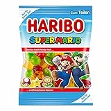 Haribo Super Mario Special Edition Fruchtgummi mit Schaumzucker 175g