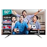 Hisense 50E76GQ QLED 127cm (50Zoll) Fernseher (4K QLED, Smart TV, Triple Tuner, HDR 10, HDR 10+ decoding, Dolby Vision & Atmos, USB-Recording, Bluetooth, Alexa Built-In, Google Assistant)