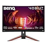 BenQ MOBIUZ EX2710R Curved Gaming Monitor (27 Zoll, WQHD, 165 Hz, 1ms, HDR 400, FreeSync Premium Pro, Fernbedienung, 144 Hz kompatibel)