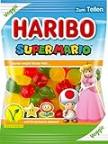 Haribo Super Mario Super Special Edition Fruchtgummi Veggie 175g