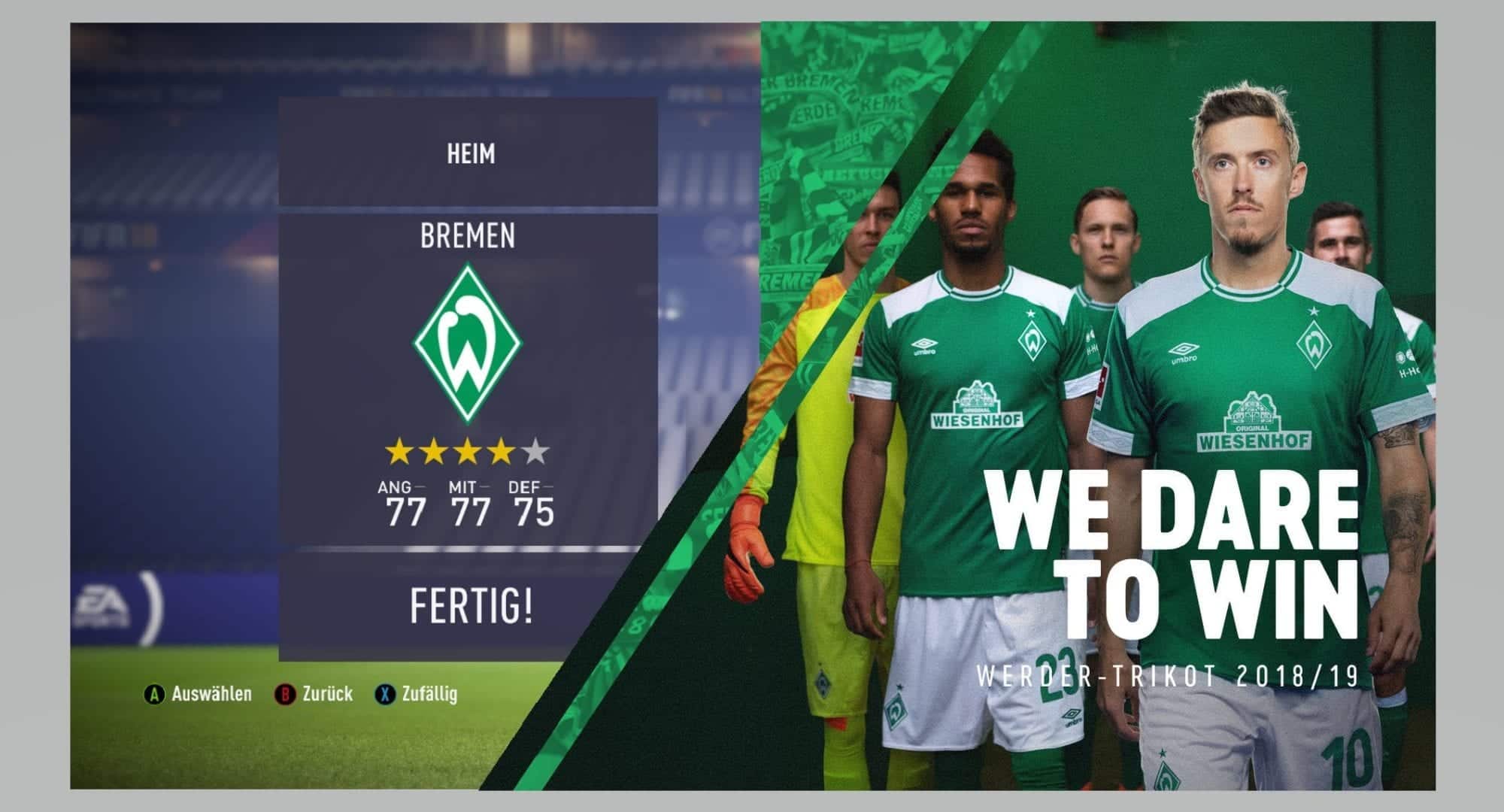 Der Nachste Bundesligist Spielt Mit Auch Bremen Steigt In Den