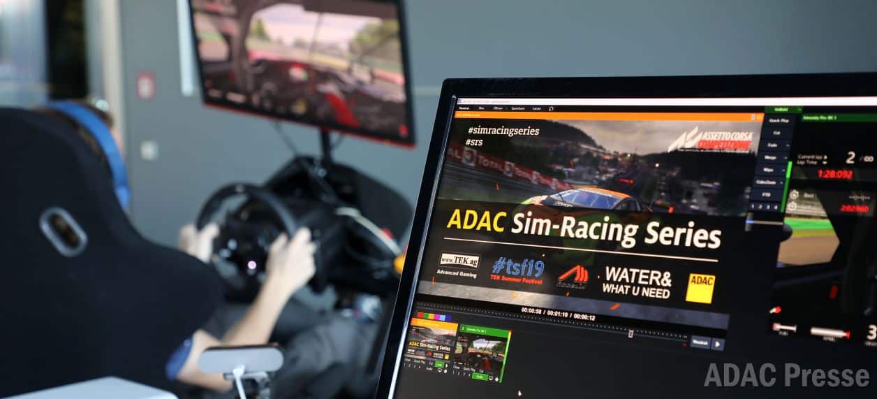 adac sim racing series 4 home