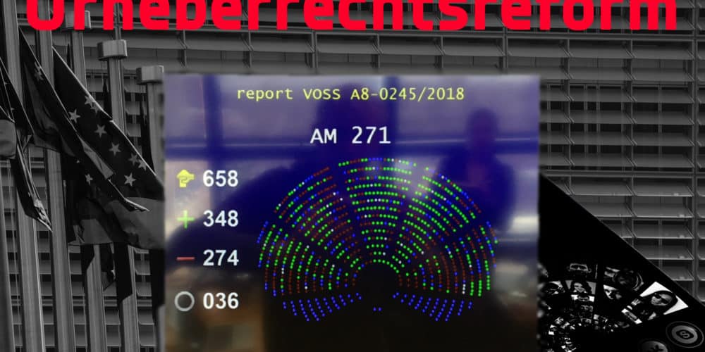 urheberrechtsreform europäisches parlament abstimmung e1553609250734