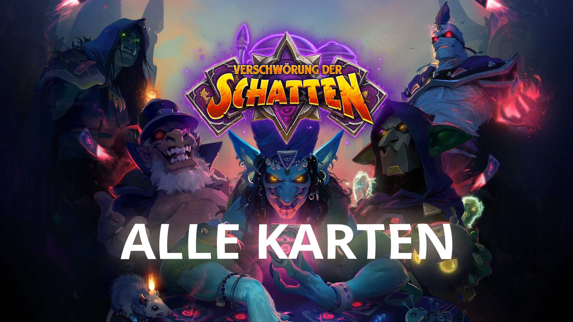 hearthstone schatten alle karten