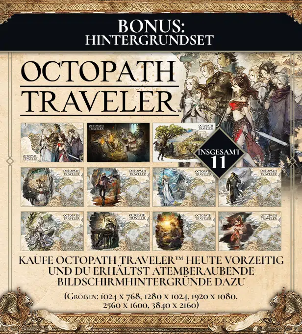 octopath traveler presale bonus octopath traveler presale bonus