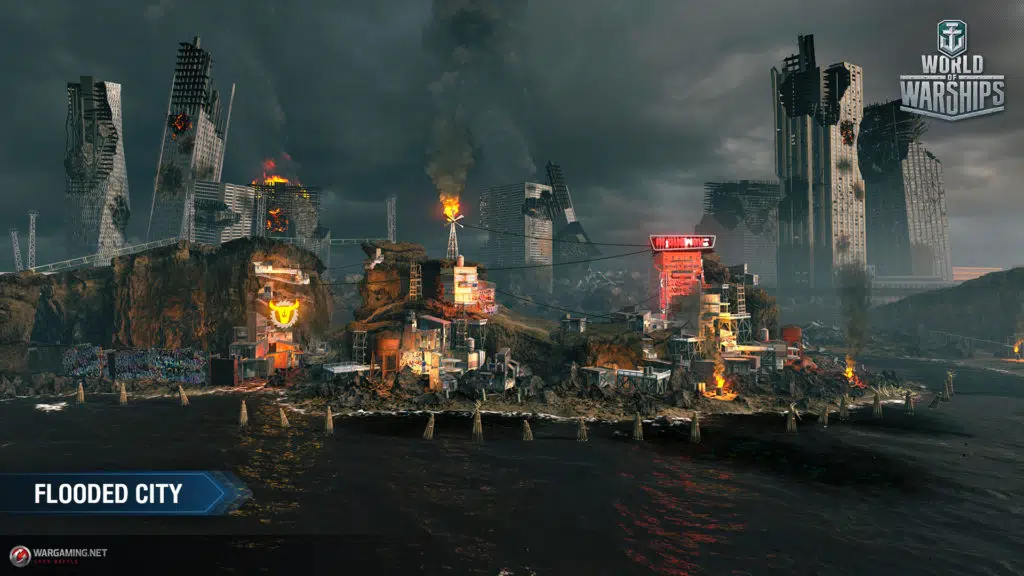 WG SPB WoWs Screens PostApok Event 1920x1080px city en1