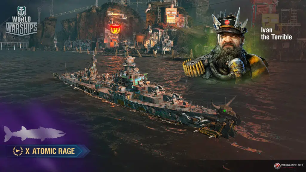 WG WOWS SPB Screenshots Post Apocalypses event AtomicRage En