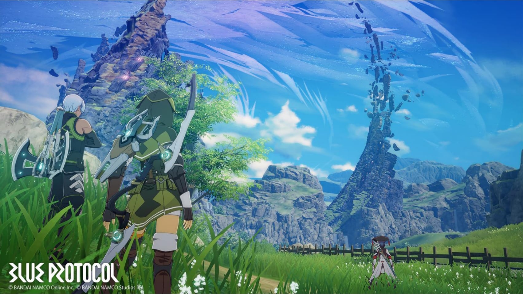 erstes bild pm bandai namco blue protocol