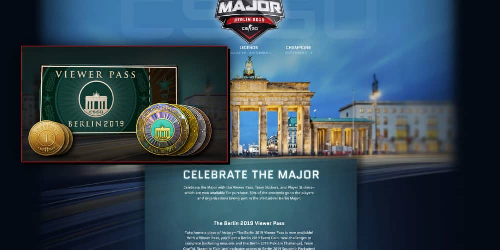 csgo major berlin viewer pass
