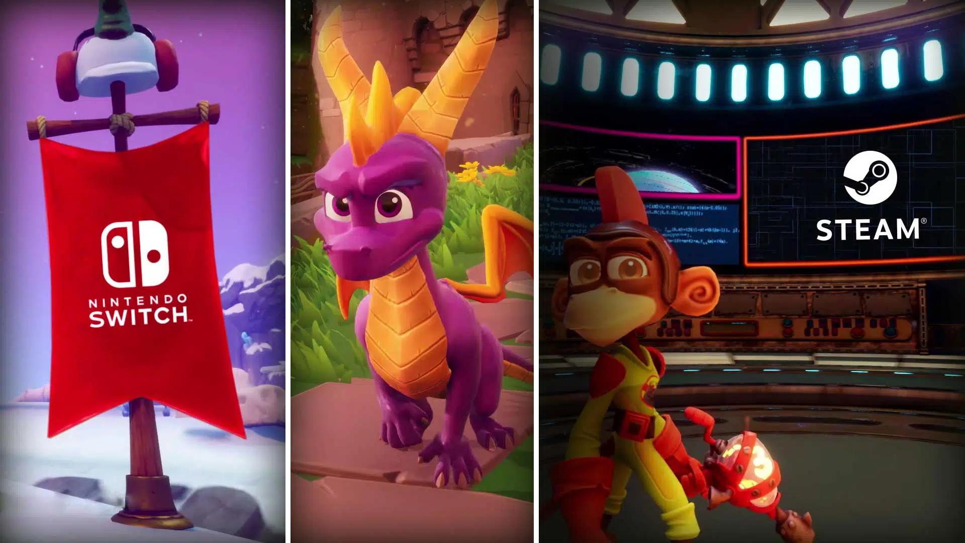 spyro reignited trilogy steam switch