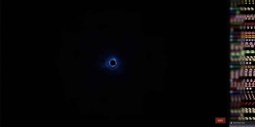 Fortnite schwarzes Loch The End babt