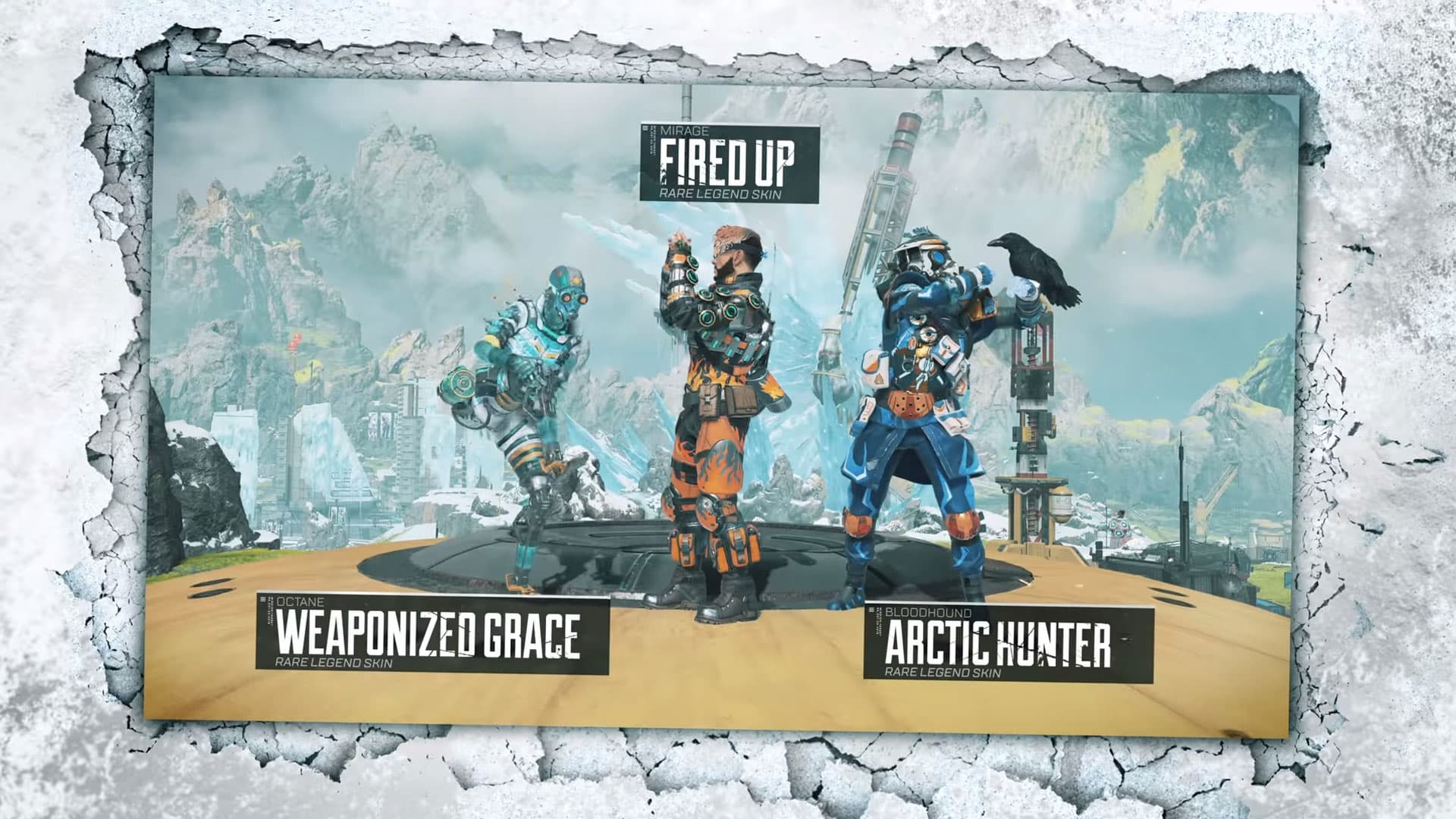 Legendary Skins Octane Mirage Bloodhound babt Legendary Skins Octane Mirage Bloodhound babt