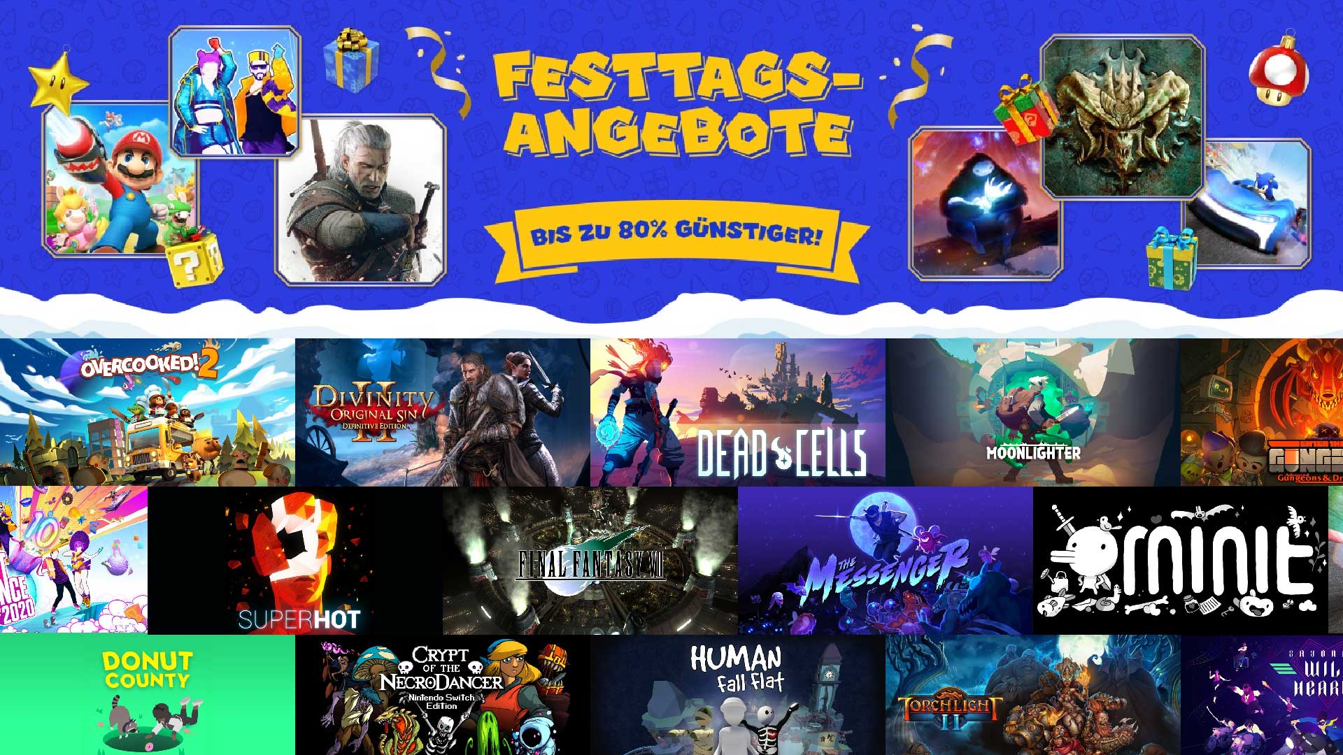 nintendo eshop festtagsaktion 2019