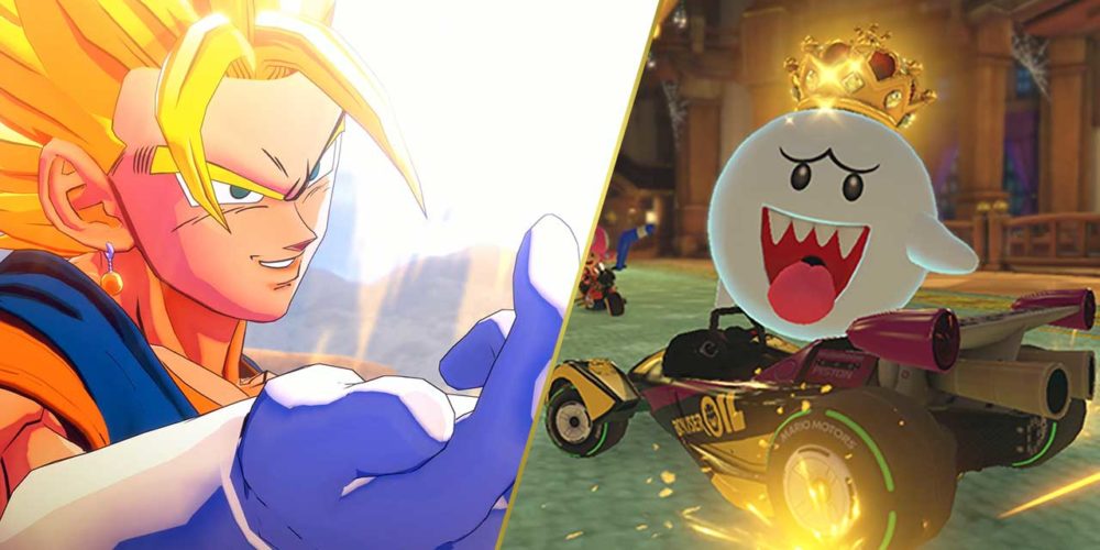 Switch MK8 Deluxe DBZ Kakarot babt