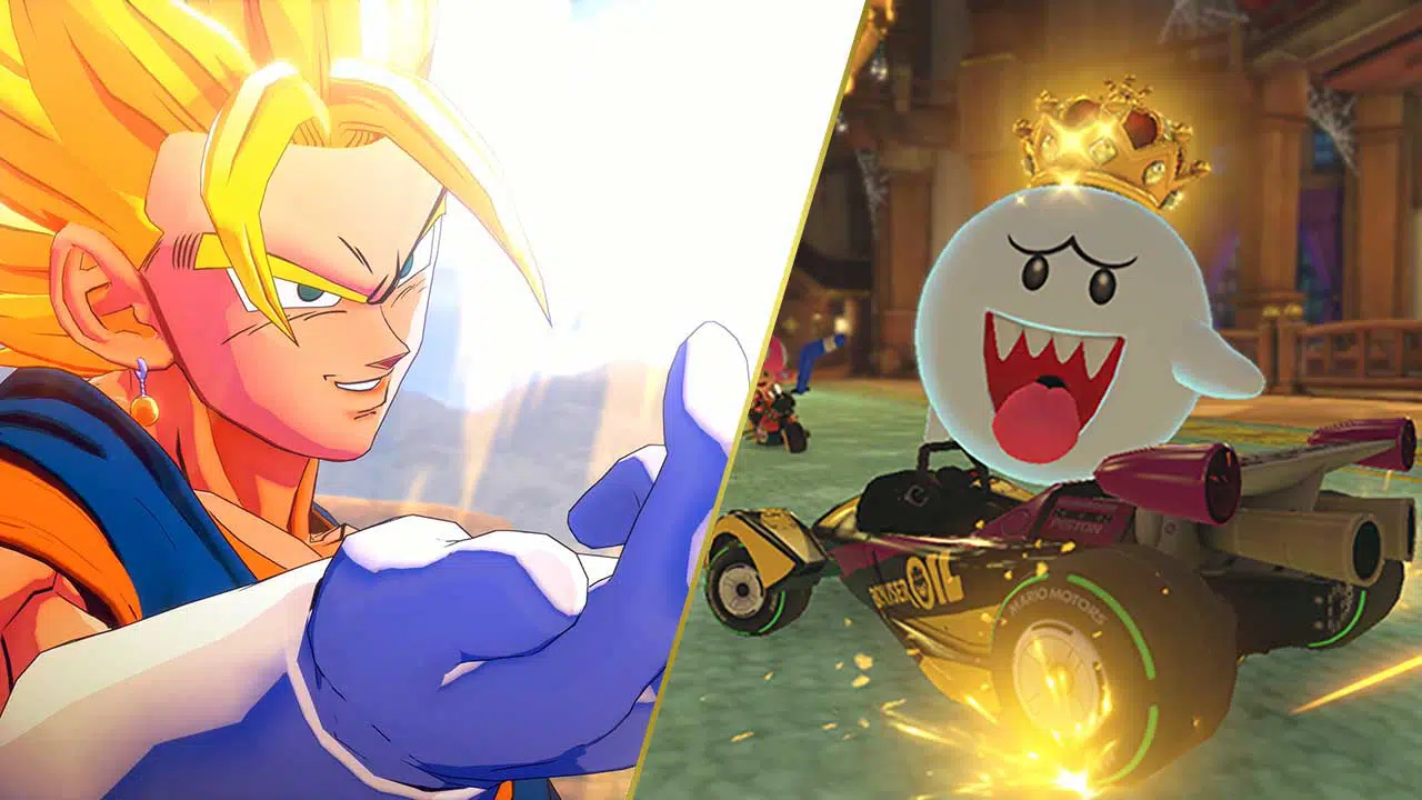 Switch MK8 Deluxe DBZ Kakarot babt