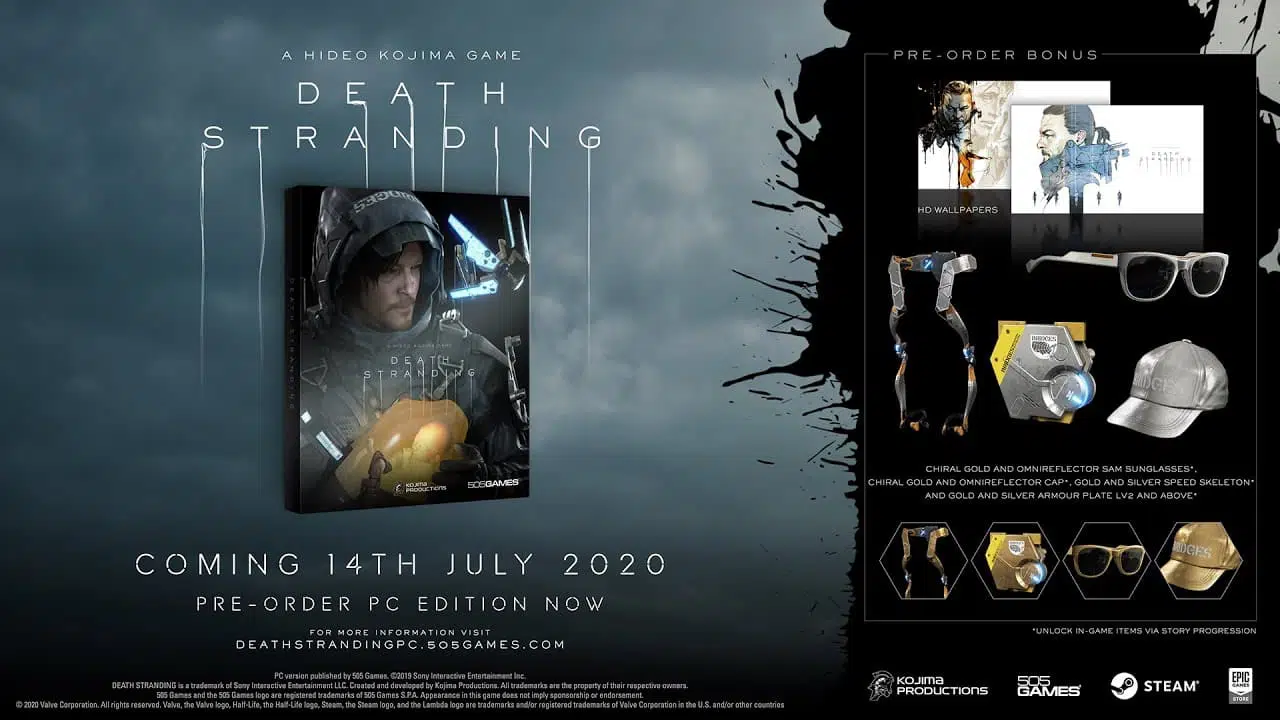 DEATH STRANDING PC Release Date Trailer ESRB