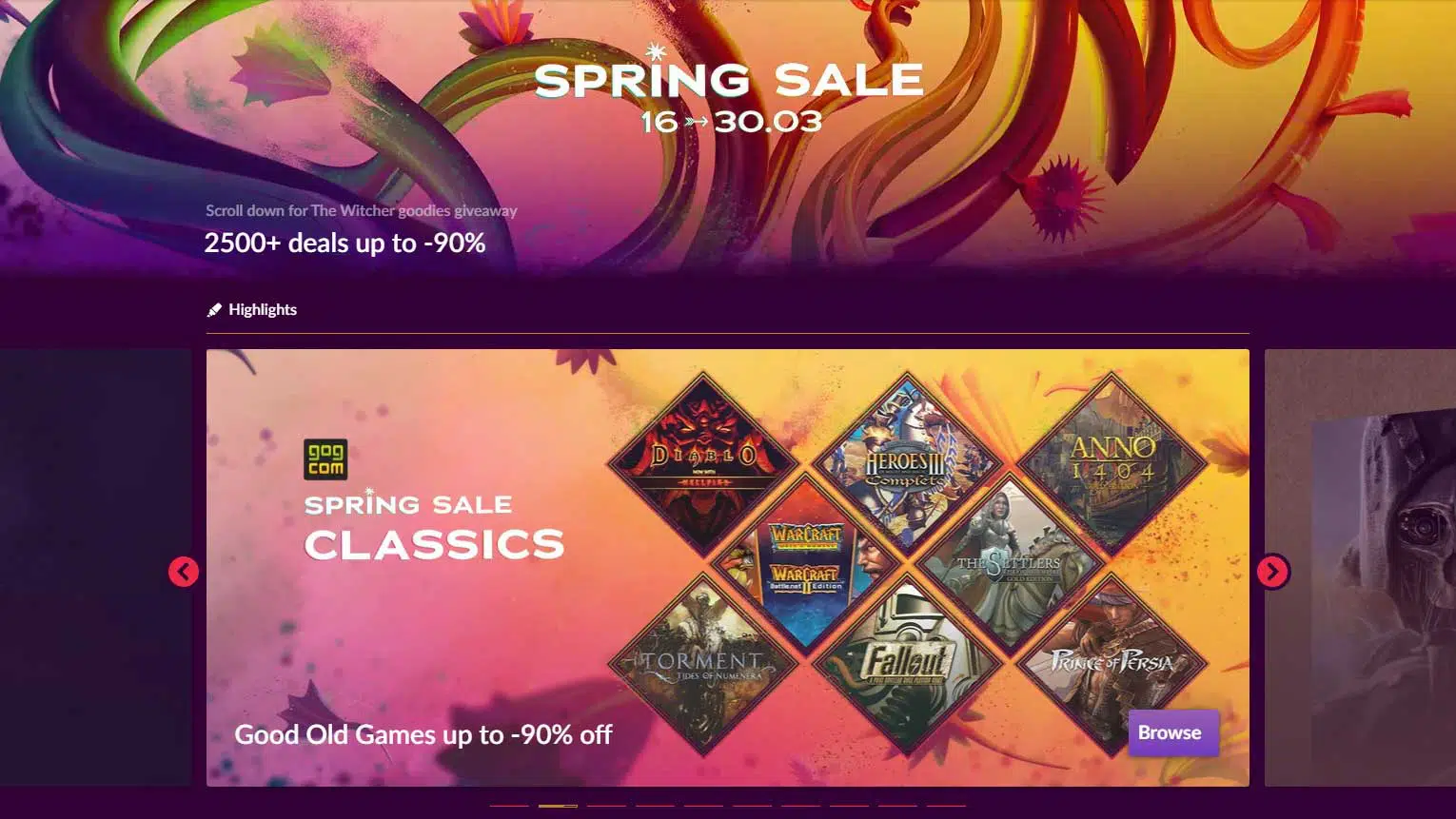 spring sale 2020 gog babt