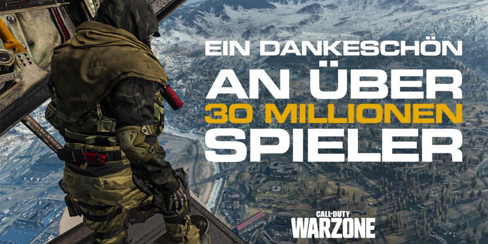 warzone 30 mio
