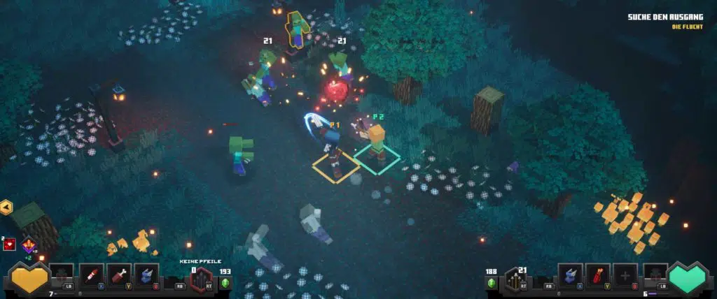 minecraft dungeons angespielt screen