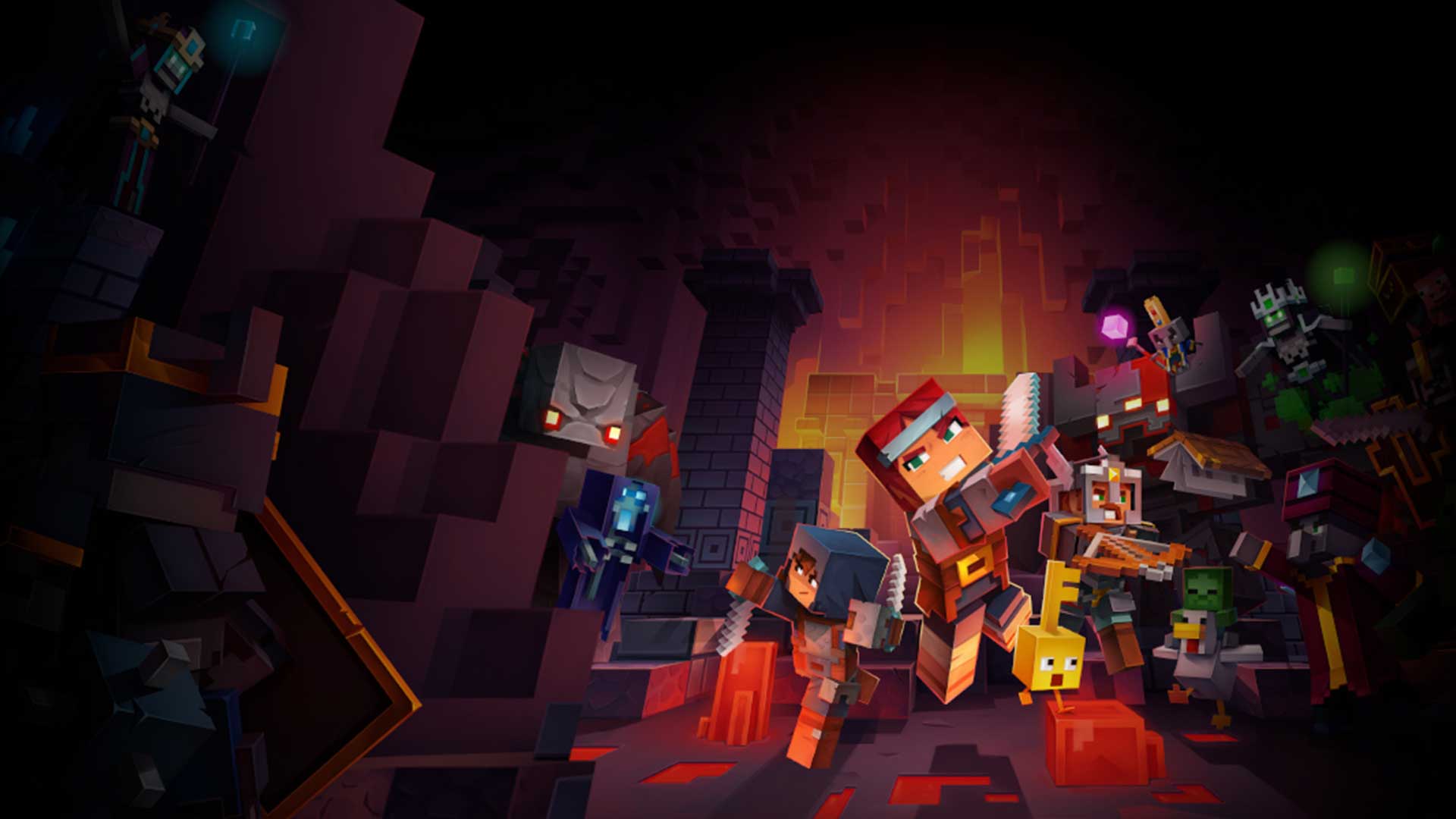 minecraft dungeons release