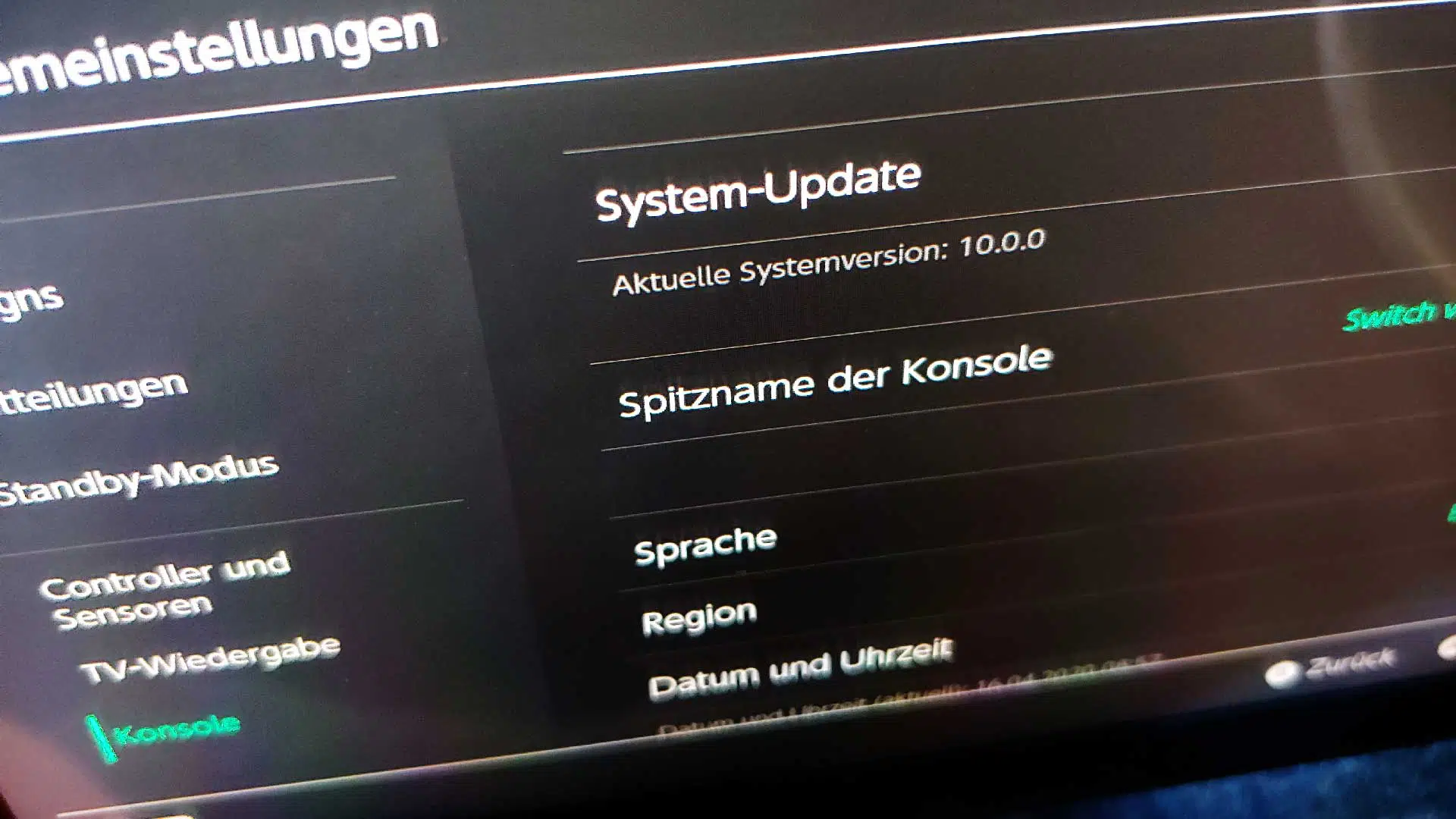 Switch 10.0 best sale